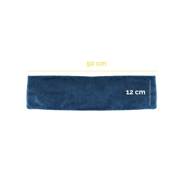 SOLDES TOUT À VIVEZEN Coussin, Tour De Cou Chauffant 50 X 12 Cm – Bleu 3