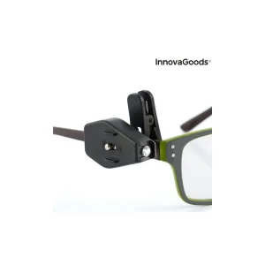 Marque Generique Clip LED Pour Lunettes 360° InnovaGoods (Pack De 2) Meilleur Service 9