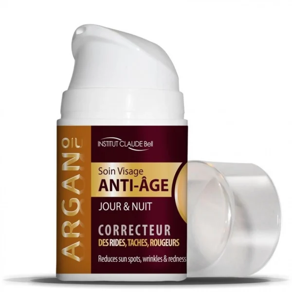 marques pas cher Claude Bell Argan Oil Anti-Age à L’Huile D’Argan Correcteur Des Rides, Taches Et … 1