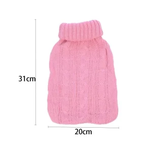 Wewoo Bouillotte En Tricot De Couleur Unie Couverture De Sans Bouteille D’ea… soldes de Noël 11