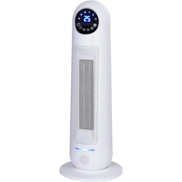 soldes luxe Vendos85 Chauffage Soufflant Colonne Avec Oscillation Et Minuterie 8H 2200W Bla… 1