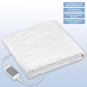 ProfiCare Chauffe-matelas électrique 70x150cm Housse De Matelas Thermique 3 Niv… SOLDES TOUT À 15