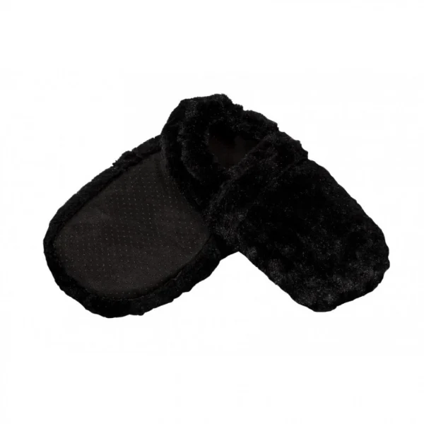 PELUCHO Chaussons Chauffants Noirs soldes magasin 1