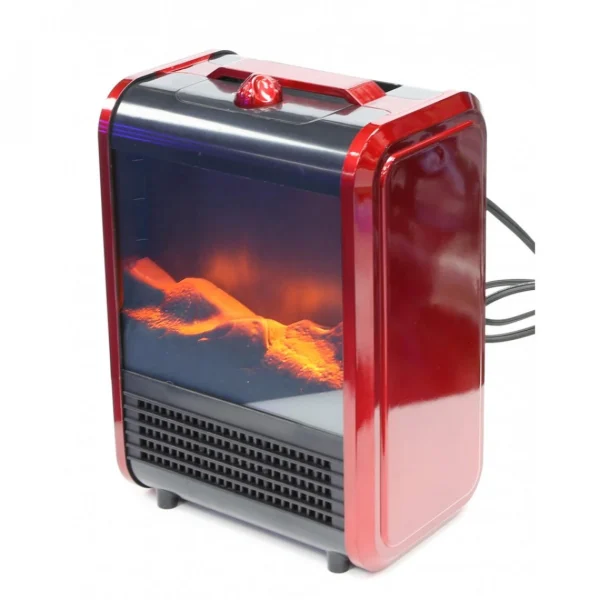 Venteo CHEMINEE ROUGE – MAX HEATER™ – CHEMINEE PORTABLE ET COMPACTE – R… authentiques 1