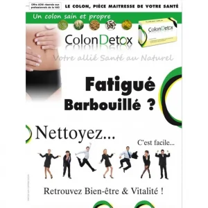 Nouvelle Collection Ineldea ColonDetox Transit Détoxifiant Intestinal 9