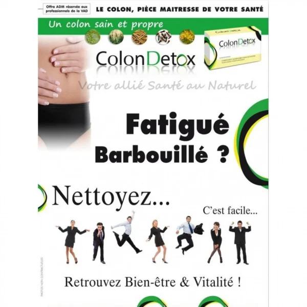 Nouvelle Collection Ineldea ColonDetox Transit Détoxifiant Intestinal 3