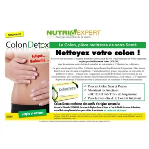 Nouvelle Collection Ineldea ColonDetox Transit Détoxifiant Intestinal 11