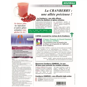 excellent qulity Ineldea Cranberry Complex Confort Urinaire 12