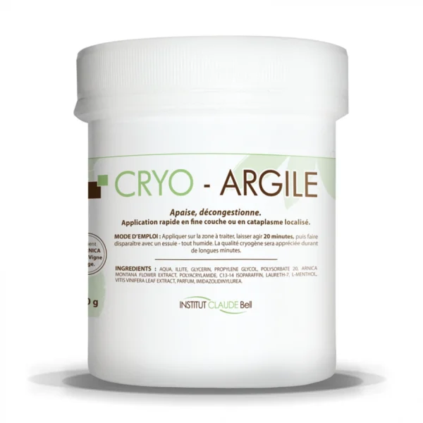 Claude Bell Cryo’Argile Professionnel Onguent à Froid Actif Muscles Articulations vente chaude 6