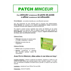 Ineldea Effiness Patchs Minceur exclusivement disponibles 11