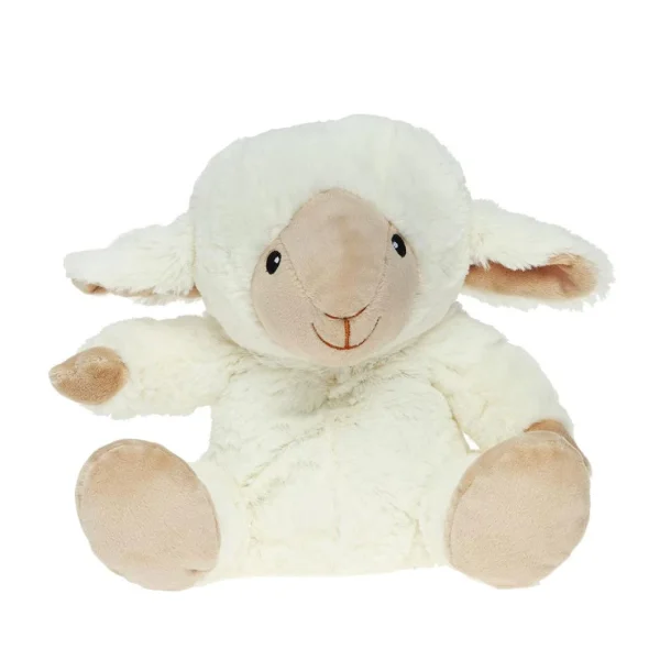 soldes en ligne SANS MARQUE Global Diffusion – Bouillotte Micro Onde – Peluche Mouton – 30 Cm 1