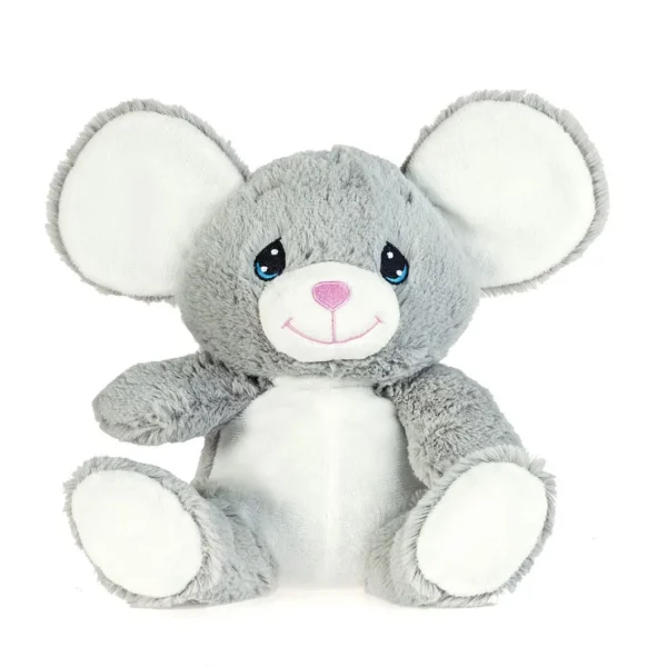 SANS MARQUE Global Diffusion – Bouillotte Micro Onde – Peluche Souris – 30 Cm outlet soldes 1