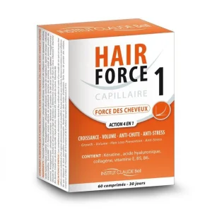 Claude Bell Hair Force One Complément Alimentaire Capillaire Anti-Chute pas cher marque 15