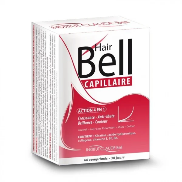 excellents soldes Claude Bell Hairbell Complément Alimentaire Capillaire Accélérateur De Pousse 6