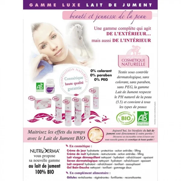 remise en ligne Ineldea Lait Corporel BIO Au Lait De Jument 1