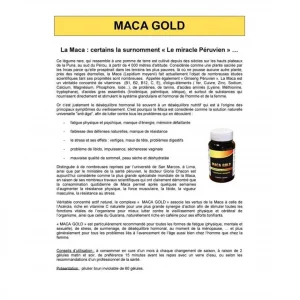 SOLDES TOUT À Ineldea Maca Gold Amplificateur Sexuel 9