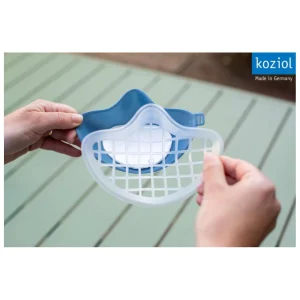 magasins pas chers Ac-Deco Masque Barrière Durable – Lavable Et Réutilisable – Bleu 9