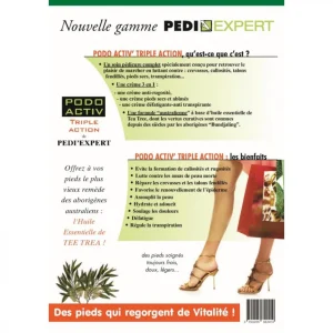 Ineldea Pediexpert Crème PodoActiv Triple Action Soin Pédicure Complet Vente 9