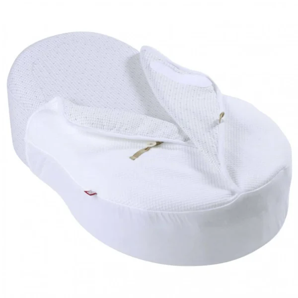 RED CASTLE Couverture Bébé Cocoonacover 2,5 Tog Blanc Feuilles en solde 3