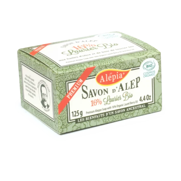 fashioniable Alepia Savon D’Alep Premium BIO 16% Huile De Baie De Laurier 3