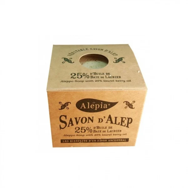 grossiste Alepia Savon D’Alep Tradition 25% Huile De Baie De Laurier 1