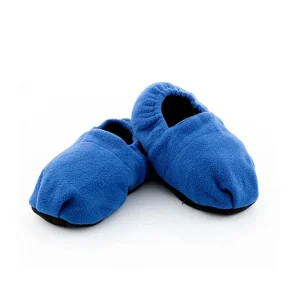 Nouvelle tendance Shop Story SHOP-STORY – HOT SOX BLUE : Chaussons Chauffants Micro-Ondes 15