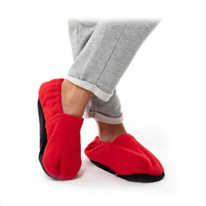 Shop Story SHOP-STORY – HOT SOX RED : Chaussons Chauffants Micro-Ondes se précipiter pour acheter 11