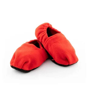 Shop Story SHOP-STORY – HOT SOX RED : Chaussons Chauffants Micro-Ondes se précipiter pour acheter 15