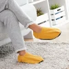 grande marque pas cher Shop Story SHOP-STORY – HOT SOX YELLOW : Chaussons Chauffants Micro-Ondes 17