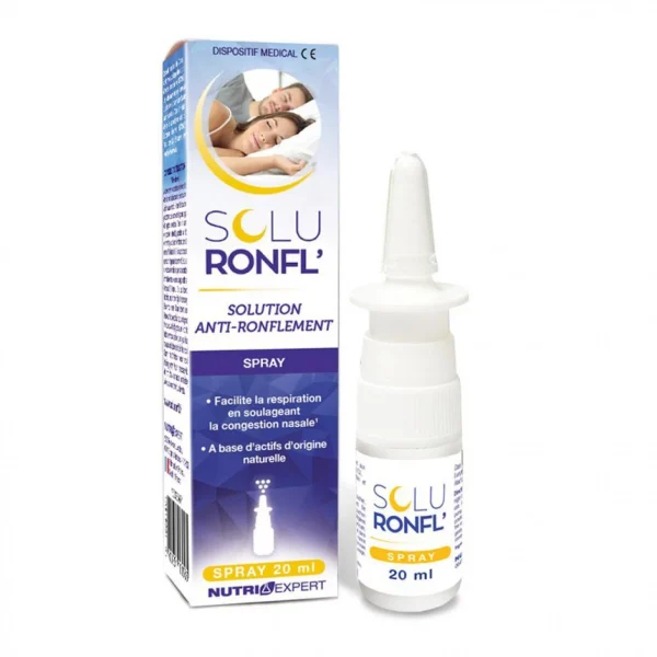 Ineldea SoluRonfl Spray Ronflements Nocturnes grande marque pas cher 1