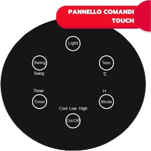 Ardes Termoventilatore Areds AR4P19 Torre Ceramica Oscillante Con Pannello C… outlet 10