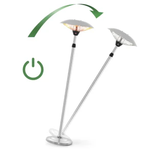 magasin TROTEC Parasol Chauffant Design IRS 2020 De 2000 Watts En Aluminium Et… 13