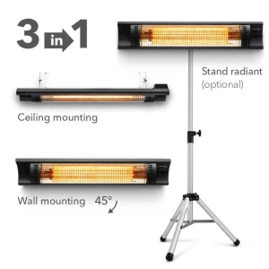 officiel TROTEC Radiant Infrarouge électrique IR 2005 D’extérieur, 3000 W, … 13