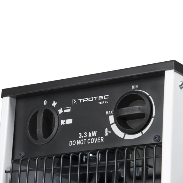 à prix très bas TROTEC TDS 20 Chauffage Soufflant électrique 3,3 KW Aérotherme Chauf… 4